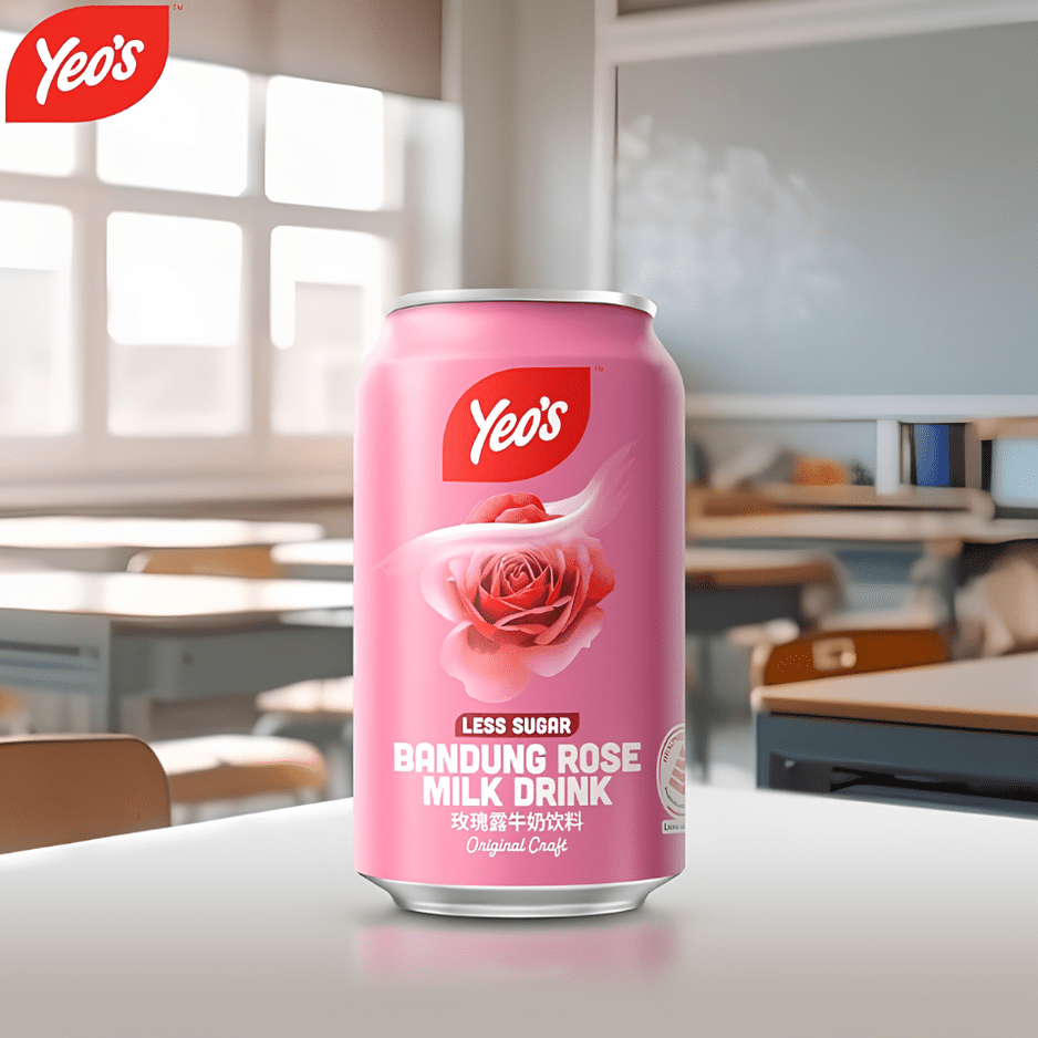 [BCRS] YEO'S Bandung Rose Milk 300ML X 24 (CAN) - ABSOLUTE MART[BCRS] YEO'S Bandung Rose Milk 300ML X 24 (CAN)Flavoured & Milk Tea