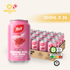 [BCRS] YEO'S Bandung Rose Milk 300ML X 24 (CAN) - ABSOLUTE MART[BCRS] YEO'S Bandung Rose Milk 300ML X 24 (CAN)Flavoured & Milk Tea