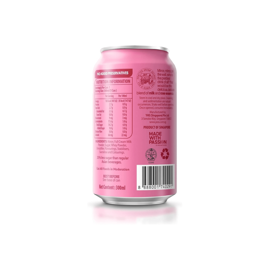 [BCRS] YEO'S Bandung Rose Milk 300ML X 24 (CAN) - ABSOLUTE MART[BCRS] YEO'S Bandung Rose Milk 300ML X 24 (CAN)Flavoured & Milk Tea