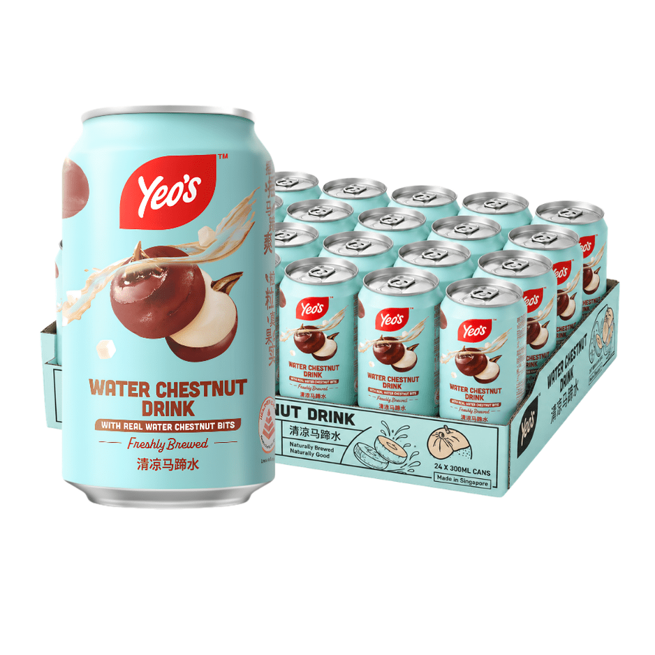 [BCRS] YEO'S Water Chestnut 300ML X 24 (CAN) - ABSOLUTE MART[BCRS] YEO'S Water Chestnut 300ML X 24 (CAN)Flavoured & Milk Tea