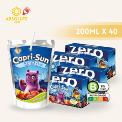[BUNDLE PACK] CAPRISUN Monster Alarm Zero 200ML X 10 X 4 (TETRA) - ABSOLUTE MART[BUNDLE PACK] CAPRISUN Monster Alarm Zero 200ML X 10 X 4 (TETRA)Fruit Drinks