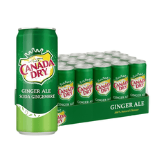 CANADA DRY Ginger Ale 330ML X 24 (CAN) - ABSOLUTE MARTCANADA DRY Ginger Ale 330ML X 24 (CAN)Cola & Classic Sodas