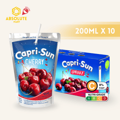 CAPRISUN Cherry 200ML X 10 (TETRA) - ABSOLUTE MARTCAPRISUN Cherry 200ML X 10 (TETRA)Fruit Drinks