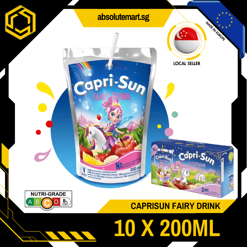 CAPRISUN Fairy Drink 200ML X 10 (TETRA) - ABSOLUTE MARTCAPRISUN Fairy Drink 200ML X 10 (TETRA)