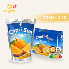 CAPRISUN Orange Juice 200ML X 10 (TETRA) - ABSOLUTE MARTCAPRISUN Orange Juice 200ML X 10 (TETRA)Fruit Drinks