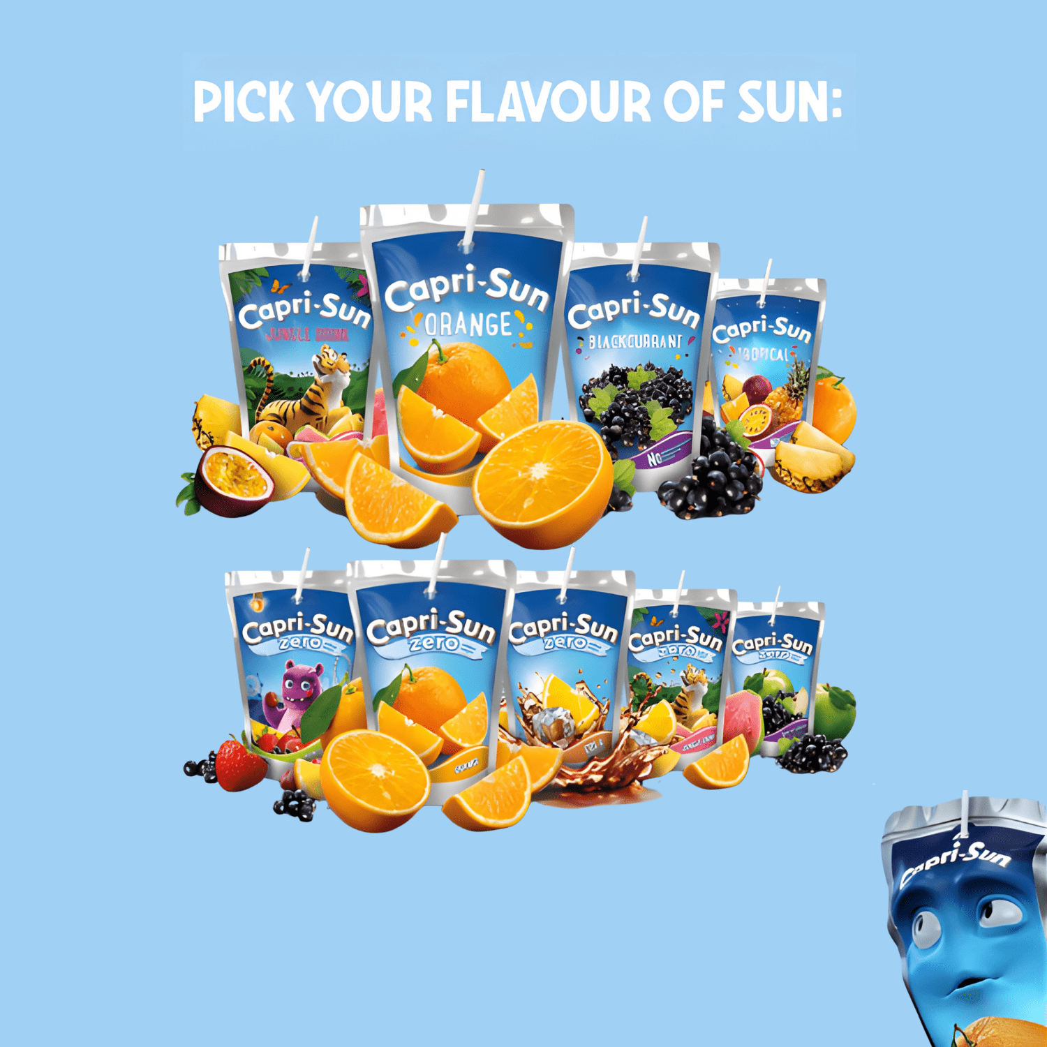 CAPRISUN Orange Juice 200ML X 10 (TETRA) - ABSOLUTE MARTCAPRISUN Orange Juice 200ML X 10 (TETRA)Fruit Drinks
