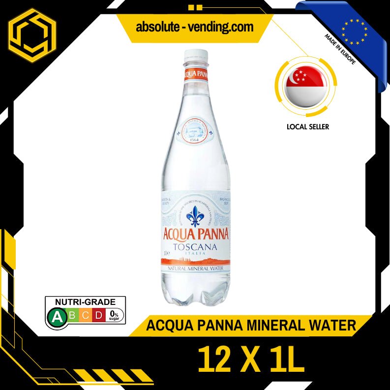 [CARTON] ACQUA PANNA Still Mineral Water 1L X 12 (P.E.T BOTTLE) - ABSOLUTE MART[CARTON] ACQUA PANNA Still Mineral Water 1L X 12 (P.E.T BOTTLE)