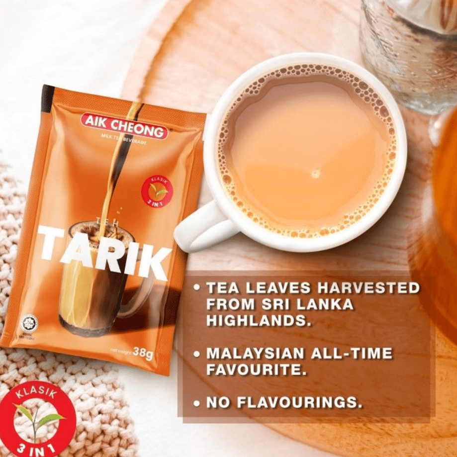 [CARTON] AIK CHEONG Teh Tarik Classic 3-IN-1 24 X 12 X 38G (SACHET) - ABSOLUTE MART[CARTON] AIK CHEONG Teh Tarik Classic 3-IN-1 24 X 12 X 38G (SACHET)Instant Coffees & Coffee Granules