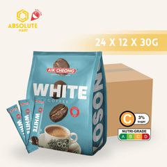 [CARTON] AIK CHEONG White Coffee Kosong 2 - IN - 1 No Sugar 24 X 12 X 30G (SACHET) - ABSOLUTE MART[CARTON] AIK CHEONG White Coffee Kosong 2 - IN - 1 No Sugar 24 X 12 X 30G (SACHET)Instant Coffees & Coffee Granules