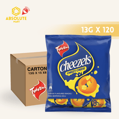 [CARTON] CHEEZELS Original 15 X 8 X 13G (PACKETS) - ABSOLUTE MART[CARTON] CHEEZELS Original 15 X 8 X 13G (PACKETS)Puffed Snacks