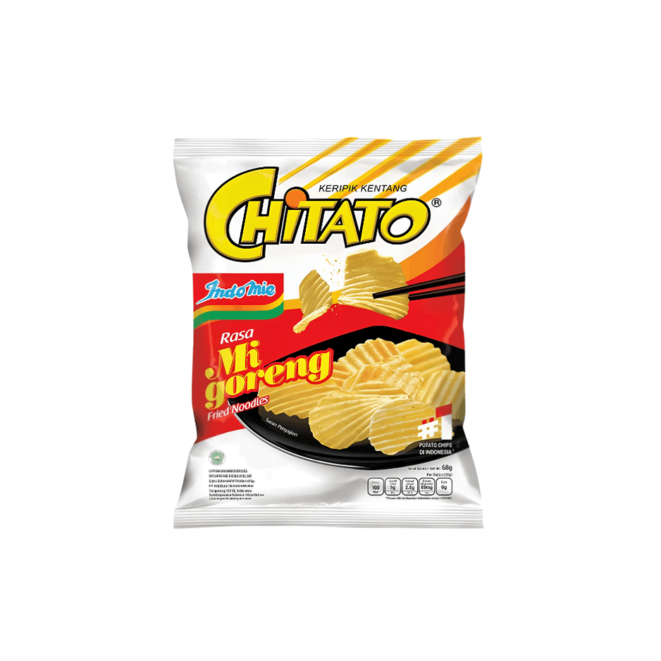 [CARTON] CHITATO Indomie Mi Goreng Flavour 65G X 30 (PACKETS) - ABSOLUTE MART[CARTON] CHITATO Indomie Mi Goreng Flavour 65G X 30 (PACKETS)Potato Chips