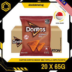 [CARTON] DORITOS Smoking BBQ 65G X 20 (PACKETS) - ABSOLUTE MART[CARTON] DORITOS Smoking BBQ 65G X 20 (PACKETS)