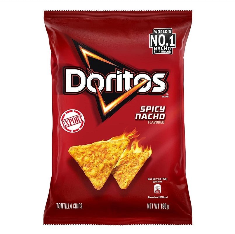 [CARTON] DORITOS Spicy Nacho 190G X 8 (PACKETS) - ABSOLUTE MART[CARTON] DORITOS Spicy Nacho 190G X 8 (PACKETS)