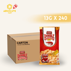 [CARTON] DOUBLE DECKER Mini Prawn Cracker 8 X 30 X 13G (PACKETS) - ABSOLUTE MART[CARTON] DOUBLE DECKER Mini Prawn Cracker 8 X 30 X 13G (PACKETS)Puffed Snacks