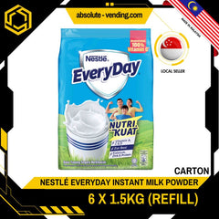 [CARTON] EVERYDAY Full Cream Milk Powder Refill Pack 1.5KG X 6 (PACKETS) - ABSOLUTE MART[CARTON] EVERYDAY Full Cream Milk Powder Refill Pack 1.5KG X 6 (PACKETS)
