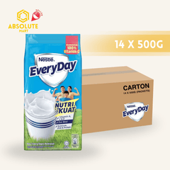 [CARTON] EVERYDAY Full Cream Milk Powder Refill Pack 500G X 14 (PACKETS) - ABSOLUTE MART[CARTON] EVERYDAY Full Cream Milk Powder Refill Pack 500G X 14 (PACKETS)Powdered Milk