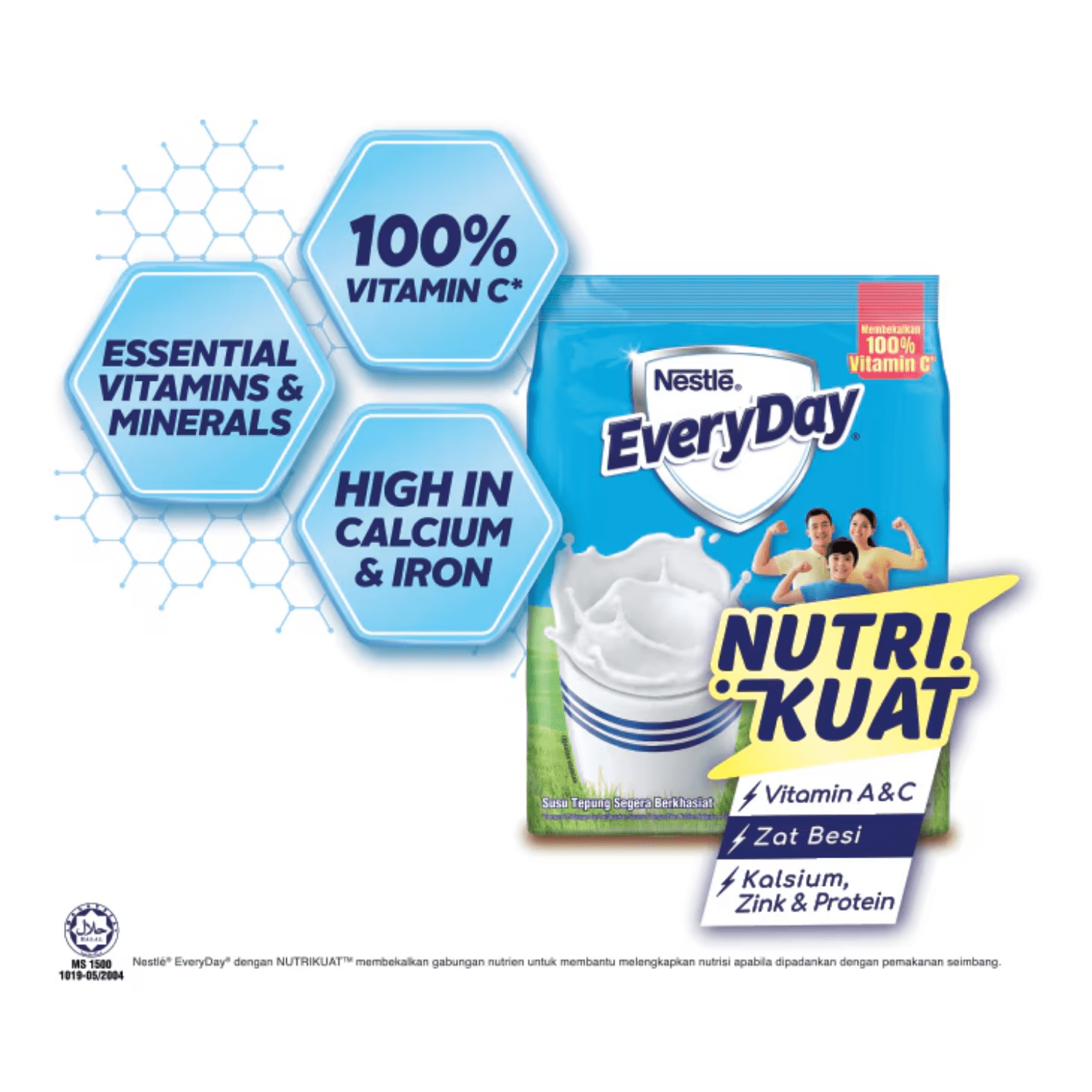 [CARTON] EVERYDAY Full Cream Milk Powder Refill Pack 500G X 14 (PACKETS) - ABSOLUTE MART[CARTON] EVERYDAY Full Cream Milk Powder Refill Pack 500G X 14 (PACKETS)Powdered Milk