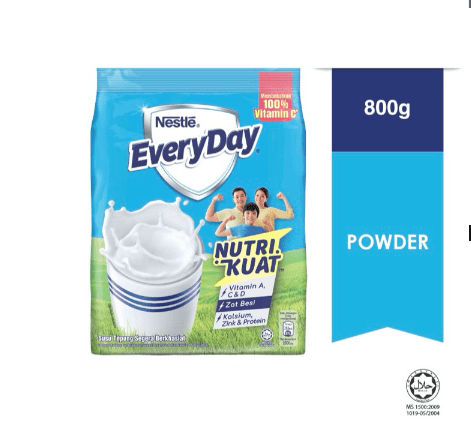 [CARTON] EVERYDAY Full Cream Milk Powder Refill Pack 800G X 9 (PACKETS) - ABSOLUTE MART[CARTON] EVERYDAY Full Cream Milk Powder Refill Pack 800G X 9 (PACKETS)