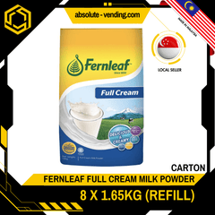 [CARTON] FERNLEAF Full Cream Milk Powder Refill 1.65KG X 8 (PACKETS) - ABSOLUTE MART[CARTON] FERNLEAF Full Cream Milk Powder Refill 1.65KG X 8 (PACKETS)