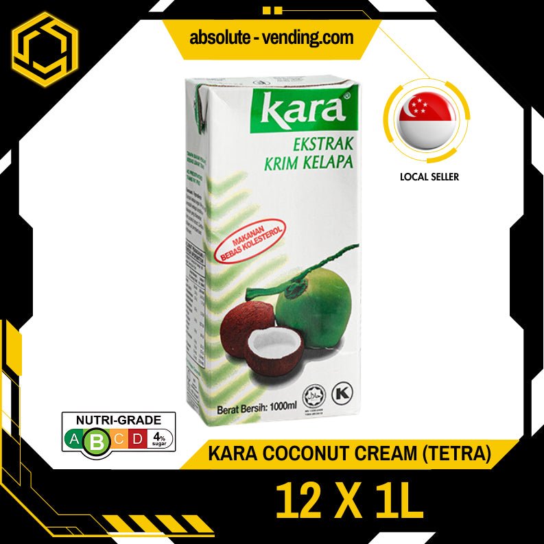 [CARTON] KARA Coconut Cream 1L X 12 (TETRA) (New Stock) - ABSOLUTE MART[CARTON] KARA Coconut Cream 1L X 12 (TETRA) (New Stock)