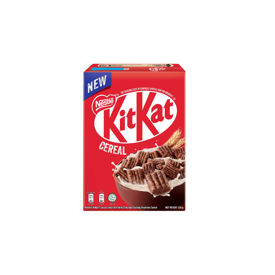 [CARTON] KIT KAT Cereal 330G X 12 (BOX) - ABSOLUTE MART[CARTON] KIT KAT Cereal 330G X 12 (BOX)Chocolate Milk