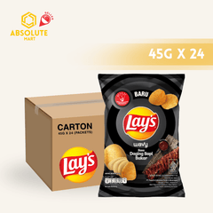 [CARTON] LAY'S BBQ Beef 45G X 24 (PACKETS) - ABSOLUTE MART[CARTON] LAY'S BBQ Beef 45G X 24 (PACKETS)Potato Chips
