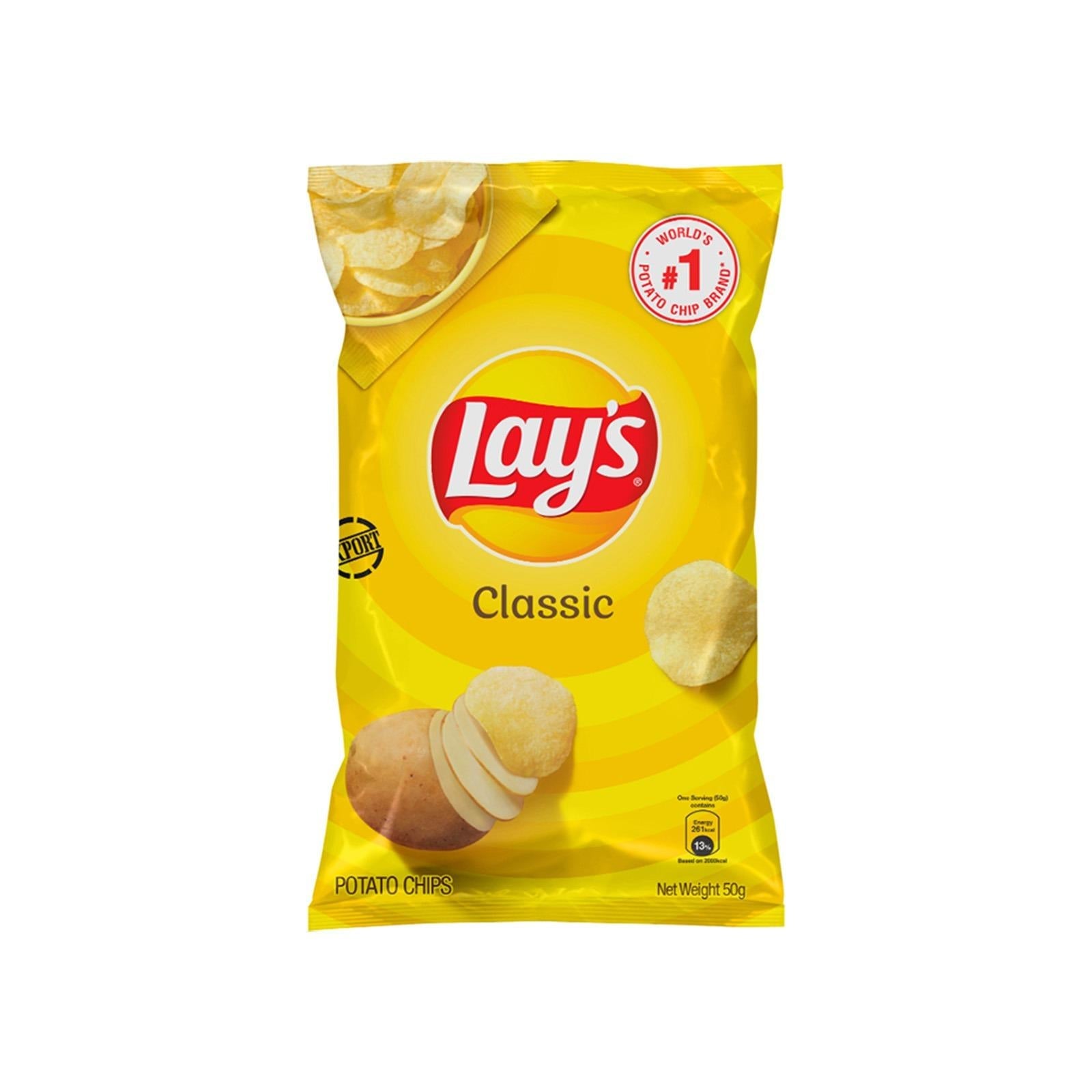 [CARTON] LAY'S Classic 50G X 10 X 5 (PACKETS) - ABSOLUTE MART[CARTON] LAY'S Classic 50G X 10 X 5 (PACKETS)