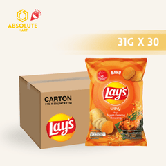 [CARTON] LAY'S Fried Chicken 31G X 30 (PACKETS) - ABSOLUTE MART[CARTON] LAY'S Fried Chicken 31G X 30 (PACKETS)Potato Chips