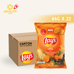 [CARTON] LAY'S Fried Chicken 64G X 22 (PACKETS) - ABSOLUTE MART[CARTON] LAY'S Fried Chicken 64G X 22 (PACKETS)Potato Chips
