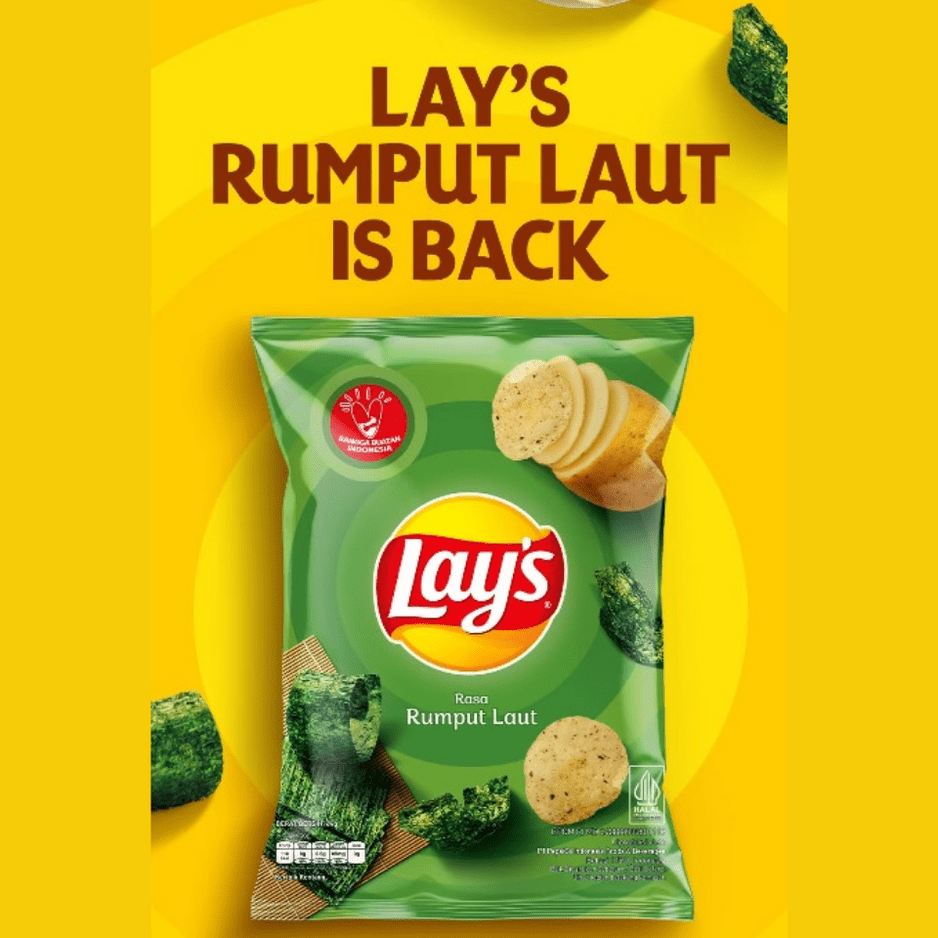 [CARTON] LAY'S Nori Seaweed 45G X 24 (PACKETS) - ABSOLUTE MART[CARTON] LAY'S Nori Seaweed 45G X 24 (PACKETS)Potato Chips