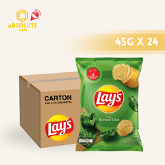 [CARTON] LAY'S Nori Seaweed 45G X 24 (PACKETS) - ABSOLUTE MART[CARTON] LAY'S Nori Seaweed 45G X 24 (PACKETS)Potato Chips