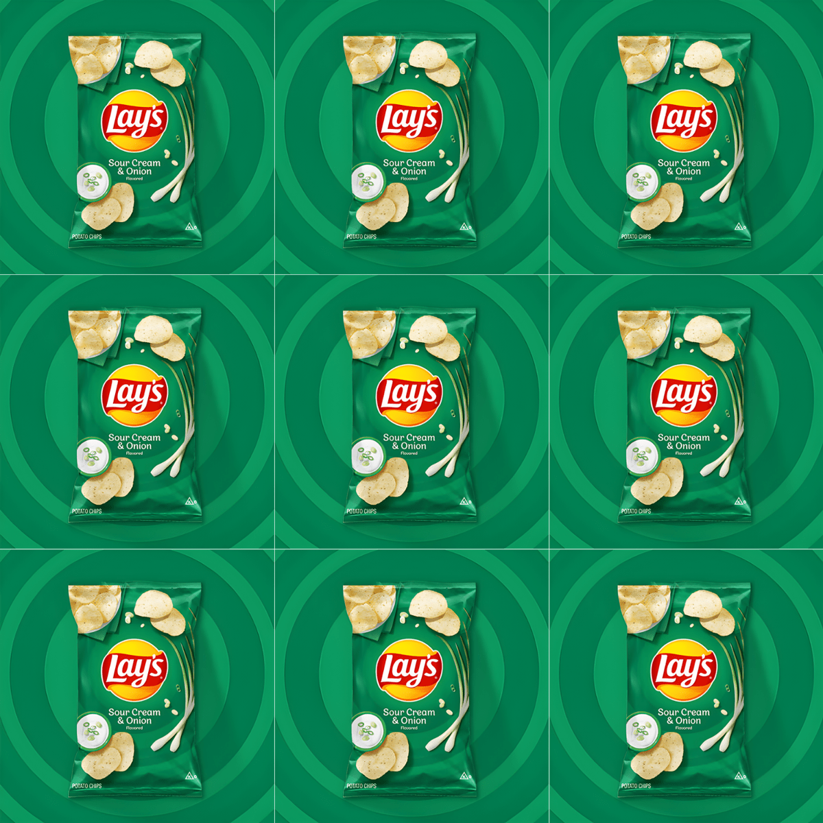 [CARTON] LAY'S Sour Cream & Onion 50G X 24 (PACKETS) - ABSOLUTE MART[CARTON] LAY'S Sour Cream & Onion 50G X 24 (PACKETS)Potato Chips