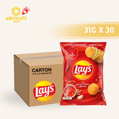 [CARTON] LAY'S Sweet Chilli 31G X 30 (PACKETS) - ABSOLUTE MART[CARTON] LAY'S Sweet Chilli 31G X 30 (PACKETS)Potato Chips
