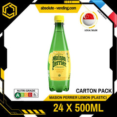 [CARTON] MAISON PERRIER Lemon Sparkling Mineral Water 500ML X 24 (BOTTLES) - ABSOLUTE MART[CARTON] MAISON PERRIER Lemon Sparkling Mineral Water 500ML X 24 (BOTTLES)