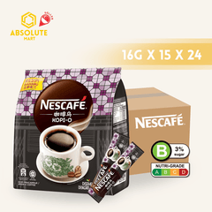 [CARTON] NESCAFE KOPI O 2 IN 1 24 PACK X 15 STICKS X 16G (SACHETS) - ABSOLUTE MART[CARTON] NESCAFE KOPI O 2 IN 1 24 PACK X 15 STICKS X 16G (SACHETS)Instant Coffees & Coffee Granules