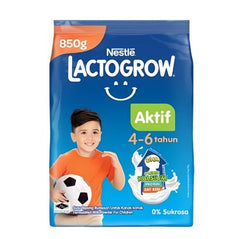[CARTON] NESTLE Lactogrow Active 4 - 6 Years 850G X 12 (PACKETS) - ABSOLUTE MART[CARTON] NESTLE Lactogrow Active 4 - 6 Years 850G X 12 (PACKETS)