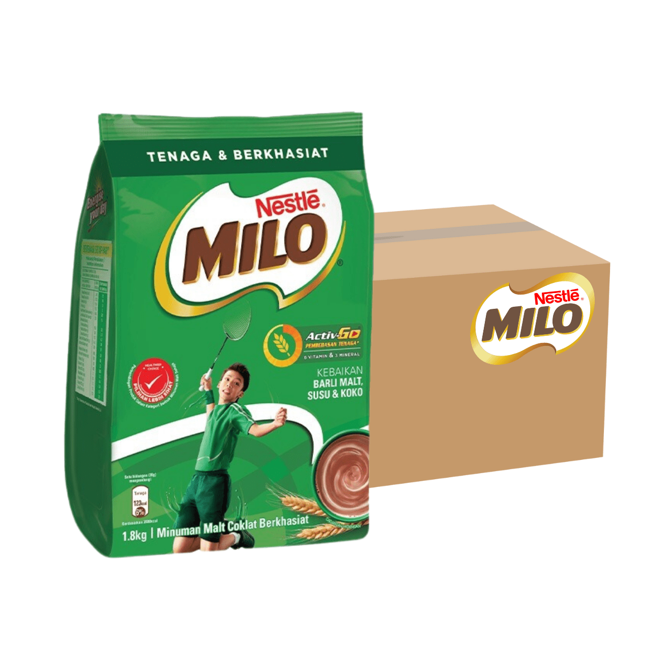 [CARTON] NESTLE MILO Powder Refill Pack 1.8KG X 6 (PACKETS) - ABSOLUTE MART[CARTON] NESTLE MILO Powder Refill Pack 1.8KG X 6 (PACKETS)Malt Drinks
