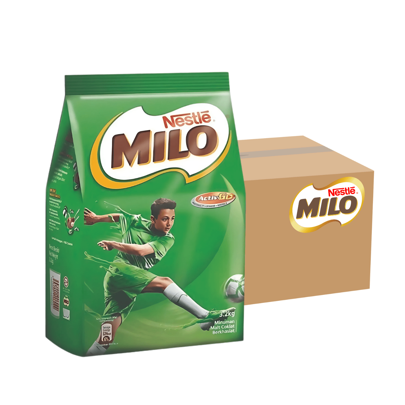 [CARTON] NESTLE MILO Powder Refill Pack 3.2KG X 6 (PACKETS) - ABSOLUTE MART[CARTON] NESTLE MILO Powder Refill Pack 3.2KG X 6 (PACKETS)Malt Drinks