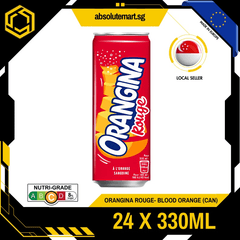 [CARTON] ORANGINA Rouge Blood Orange 330ML X 24 (CAN) - ABSOLUTE MART[CARTON] ORANGINA Rouge Blood Orange 330ML X 24 (CAN)