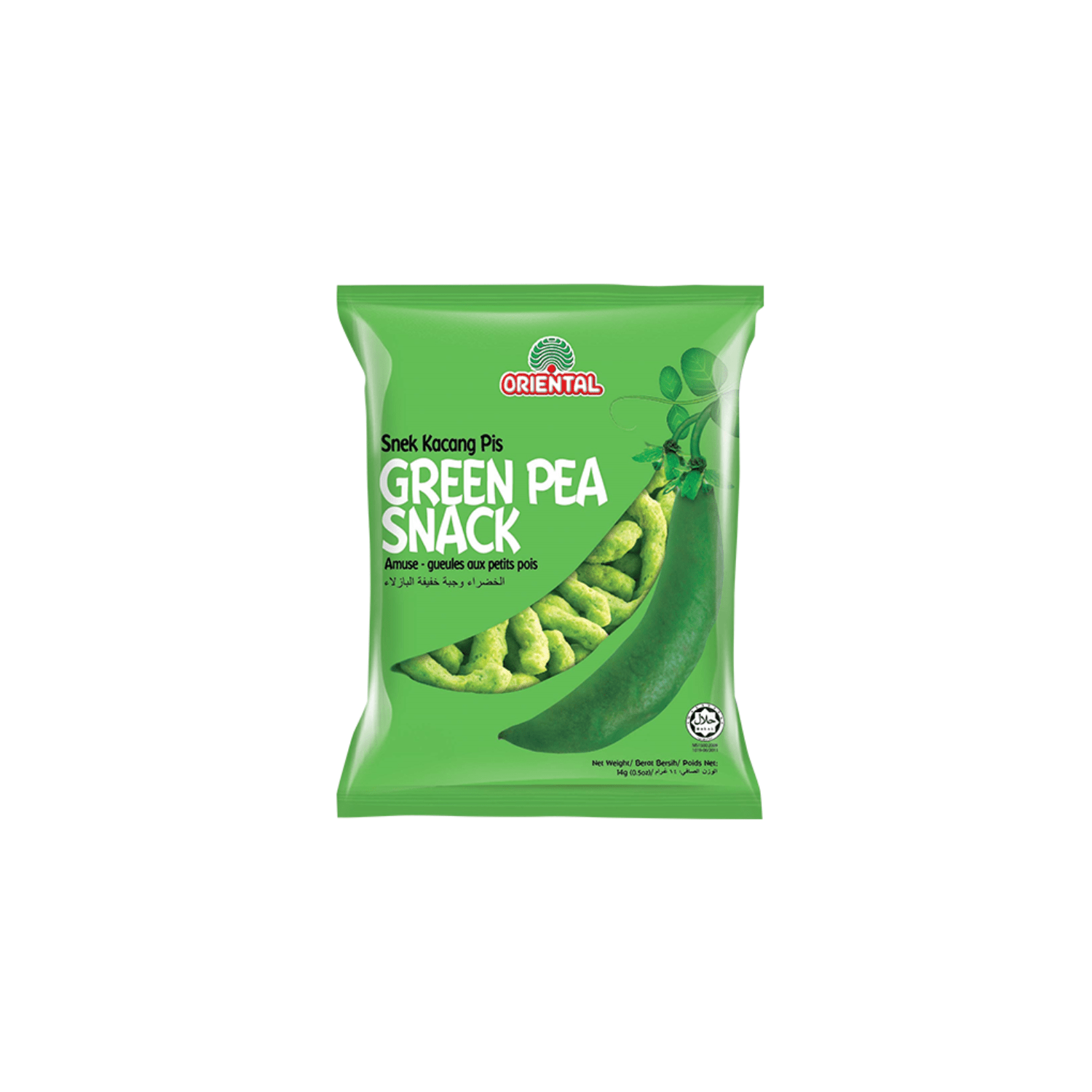 [CARTON] ORIENTAL Green Peas Snack 10 X 30 X 14G (PACKETS) - ABSOLUTE MART[CARTON] ORIENTAL Green Peas Snack 10 X 30 X 14G (PACKETS)Puffed Snacks