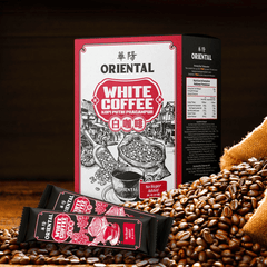 [CARTON] ORIENTAL White Coffee No Sugar 32G X 6S X 20 (SACHET) - ABSOLUTE MART[CARTON] ORIENTAL White Coffee No Sugar 32G X 6S X 20 (SACHET)Instant Coffees & Coffee Granules