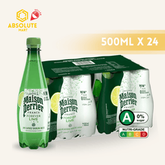 [CARTON] PERRIER Lime Sparkling Mineral Water 500ML X 24 (PLASTIC BOTTLES) - ABSOLUTE MART[CARTON] PERRIER Lime Sparkling Mineral Water 500ML X 24 (PLASTIC BOTTLES)Flavoured Sparkling Drinks