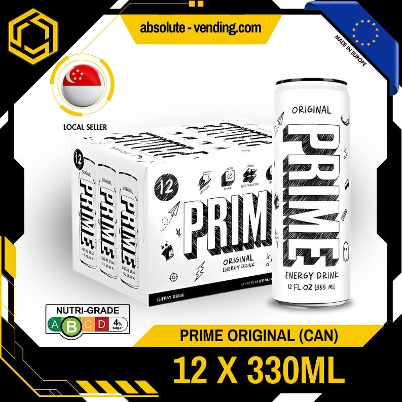 [CARTON] PRIME Energy Original 330ML X 12 (CAN) - ABSOLUTE MART[CARTON] PRIME Energy Original 330ML X 12 (CAN)