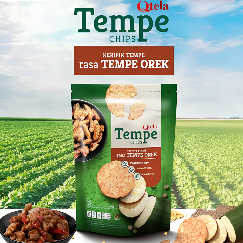 [CARTON] QTELA Tempe Chips 100G X 20 (PACKET) - ABSOLUTE MART[CARTON] QTELA Tempe Chips 100G X 20 (PACKET)Puffed Snacks