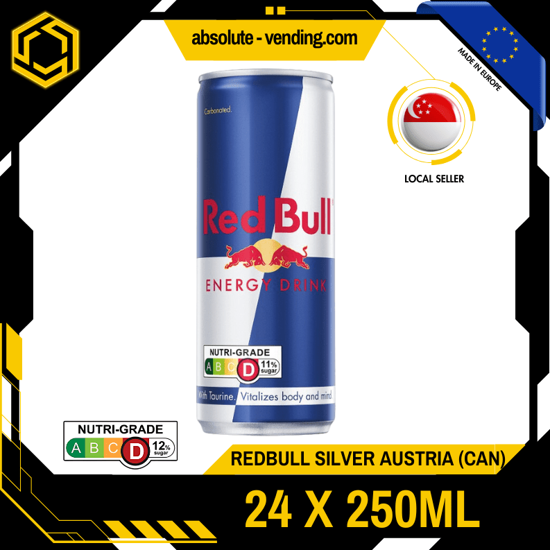 [CARTON] REDBULL Silver 250ML X 24 (CAN) - ABSOLUTE MART[CARTON] REDBULL Silver 250ML X 24 (CAN)