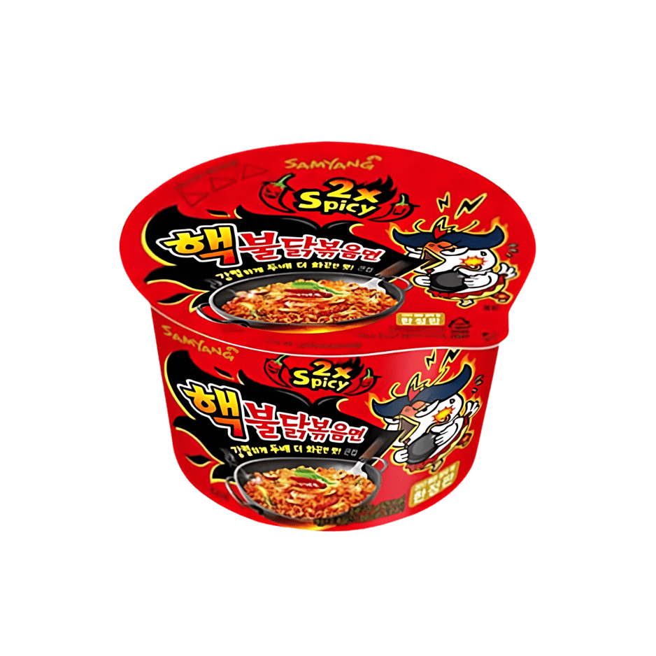 [CARTON] SAMYANG Hot Double Spicy Chicken Ramen 105G X 16 (BOWL) - ABSOLUTE MART[CARTON] SAMYANG Hot Double Spicy Chicken Ramen 105G X 16 (BOWL)Instant Noodles