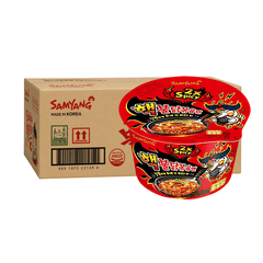 [CARTON] SAMYANG Hot Double Spicy Chicken Ramen 105G X 16 (BOWL) - ABSOLUTE MART[CARTON] SAMYANG Hot Double Spicy Chicken Ramen 105G X 16 (BOWL)Instant Noodles