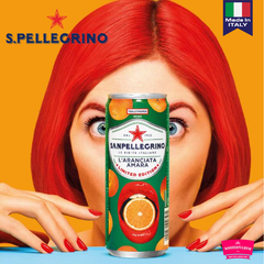[CARTON] SAN PELLEGRINO Aranciata Amara Sparkling Beverage 330ML X 24 (CAN) - ABSOLUTE MART[CARTON] SAN PELLEGRINO Aranciata Amara Sparkling Beverage 330ML X 24 (CAN)Fruity Sparkling Drinks