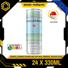 [CARTON] SAN PELLEGRINO Essenza Natural Sparkling Mineral Water 330ML X 24 (CAN) - ABSOLUTE MART[CARTON] SAN PELLEGRINO Essenza Natural Sparkling Mineral Water 330ML X 24 (CAN)