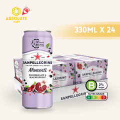 [CARTON] SAN PELLEGRINO MOMENTI POMEGRANATE & BLACKCURRANT 330ML X 24 - ABSOLUTE MART[CARTON] SAN PELLEGRINO MOMENTI POMEGRANATE & BLACKCURRANT 330ML X 24Fruity Sparkling Drinks